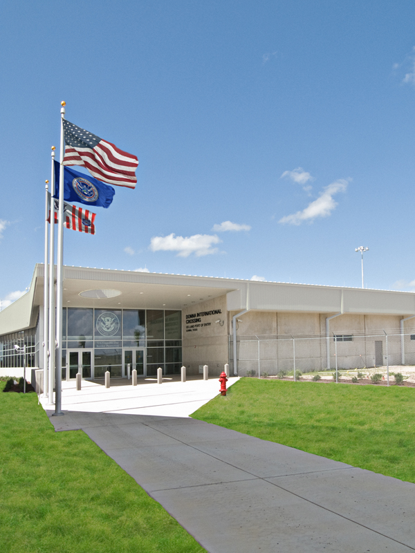 GSA US Land Port of Entry Donna, TX O'Connor Construction
