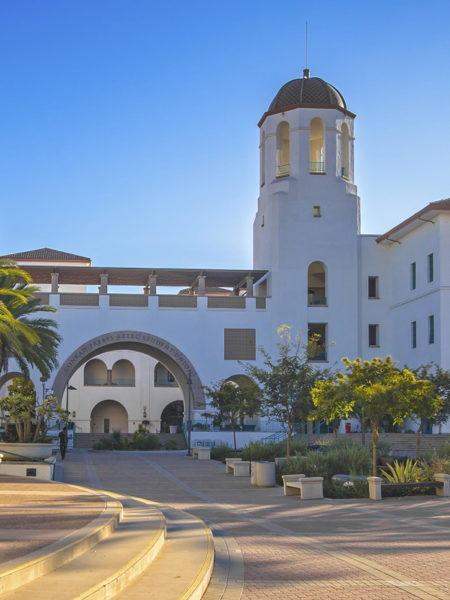 Conrad Prebys Aztec Student Union Entrance