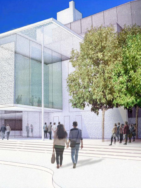 Sacremento Community Center Theatre design front