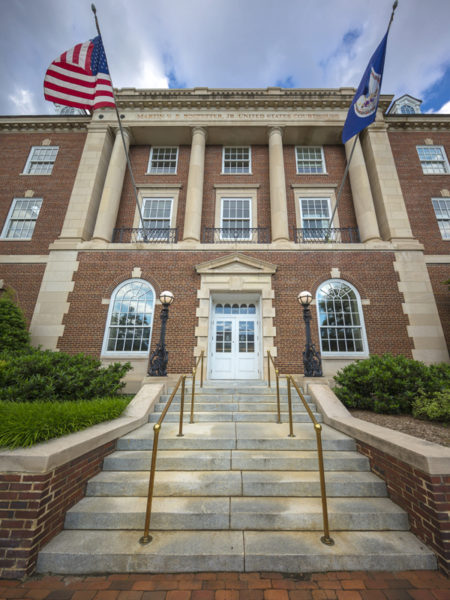 Martin V.B. Bostetter Federal Courthouse Front Entrance