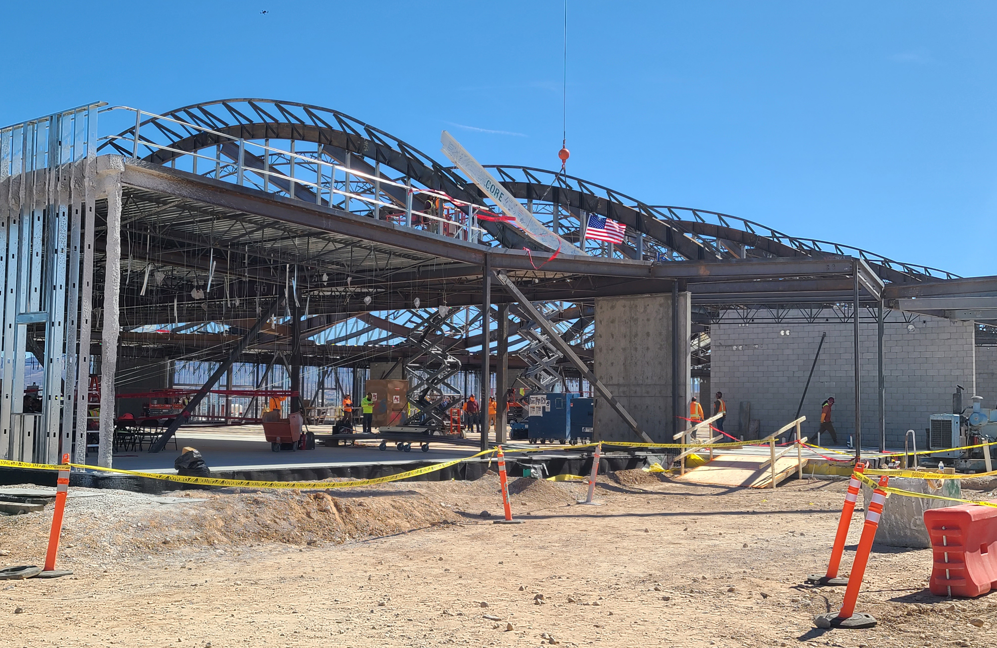 SPWD Silverado Ranch Topping-Off Ceremony